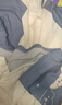貓人七夕禮物送女友睡衣女士睡裙女可愛小熊印花情侶家居服藍色2XL 曬單實拍圖