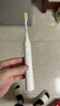 飛利浦（PHILIPS）電動(dòng)牙刷牙醫(yī)推薦聲波震動(dòng)牙刷情侶款護(hù)齦軟毛清潔成人自動(dòng)牙刷情人節(jié)禮物送男友送女友禮物 瑞斯白 HX2471 曬單實(shí)拍圖