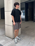 安踏街頑LT3|男板鞋潮流舒適百搭撞色時尚夏季網(wǎng)孔透氣板鞋112538051 象牙白/基礎(chǔ)黑/火山灰-6 43 （男9.5碼） 曬單實拍圖