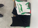 LI-NING KIDS李寧兒童籃球服套裝男童25新款吸汗速干涼爽青少年背心短褲運動服 標準白 097 160 曬單實拍圖
