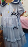 迪士尼女童艾愛莎公主裙子連衣裙女童夏裝季2025新款新品連衣裙兒童衣服 曬單實(shí)拍圖