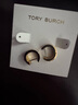 Tory Burch 湯麗柏琦 KIRA 雙T LOGO圈形耳環(huán)TB 171094 Tory 金/象牙白 700 OS 曬單實拍圖