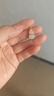 周六福珠寶 葫蘆 吊墜女款黃金鑲和田白玉 不含鏈 生日禮物 曬單實(shí)拍圖