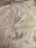 麻霖原創(chuàng)設計夏季100支100%精細苧麻水溶刺繡文藝休閑清涼連衣裙 奶杏色 M 曬單實拍圖