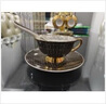 Rofagy國際高端品牌輕奢咖啡杯套裝精致下午茶歐式結(jié)婚喬遷禮物 一黑一白禮盒裝 曬單實拍圖