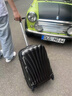 新秀麗（Samsonite）萬向輪貝殼箱拉桿箱密碼鎖時尚行李箱旅行箱單拉桿V22 黑色 20英寸 曬單實(shí)拍圖