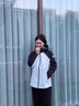 波司登女款90鵝絨短款羽絨服外套B250331302 曬單實(shí)拍圖