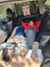 夢(mèng)多福車載充氣床墊汽車后排填平墊自動(dòng)充氣睡墊車上后座睡覺(jué)神器氣墊床 【奢華米】自適應(yīng)平鋪+內(nèi)置泵 曬單實(shí)拍圖