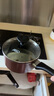 愛(ài)仕達（ASD）奶鍋寶寶輔食鍋嬰兒家用不粘鍋小鍋熱奶鍋煮面鍋泡面鍋湯鍋 不粘奶鍋 18cm 曬單實(shí)拍圖