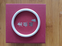 吳越老銀鋪?zhàn)沣y9999古法素圈純銀手鐲情人節(jié)生日禮物送女朋友老婆銀鐲子 足銀999古法手鐲52圈口+證書 約40g 曬單實(shí)拍圖