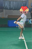 ASK JUNIOR女童套裝2025夏季新品漸變網(wǎng)眼透氣涼爽拼接插肩袖短袖半裙網(wǎng)球服 淡紫色 140 曬單實(shí)拍圖