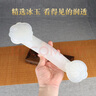 信天游玉如意擺件天然玉石客廳玄關(guān)博古架酒柜中式家居裝飾喬遷新居禮品 白玉如意長(cháng)25-30cm 曬單實(shí)拍圖