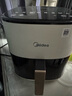 美的（Midea）空氣炸鍋AI烹飪不用翻面 家用全自動(dòng)智能觸控 透明可視實(shí)用大容量 金屬腔體無異味5.3L MF-KZC5388 曬單實(shí)拍圖