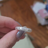ZEGL師星耀系列銀色拉絲素圈戒指食指環(huán)新款送女朋友禮物情人節(jié)生日 質(zhì)感銀戒指 6號 曬單實(shí)拍圖