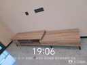 全友家居 北歐簡約一字沙發(fā)客廳小戶型布藝沙發(fā)腳凳四人位沙發(fā)直排式 曬單實(shí)拍圖