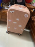 RICH YOUR HOME德國品質(zhì)行李箱大學(xué)生E女小型20寸拉桿箱萬(wàn)向輪24寸男學(xué)生 奶白色-結實(shí)耐用拉鏈款 20寸[15%選擇+加購收藏送禮品] 曬單實(shí)拍圖