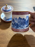 悟茗堂泡茶杯茶水分離杯羊脂玉陶瓷茶杯套裝高檔節(jié)日禮物送爸爸 曬單實拍圖