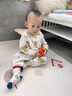 JCZS德國嬰兒撫觸球可啃咬按摩觸覺感知觸感統(tǒng)手抓球寶寶抓握訓練球類 撫觸球8件套(禮盒裝)+曼哈頓手抓球-可啃咬可水煮 曬單實拍圖