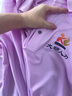 帥出紫色純棉POLO衫工作服短袖T恤定制夏季企業(yè)學(xué)校辦公室高端工裝男 深紫色-NS-CJ501杜邦羅娜純棉 曬單實(shí)拍圖
