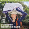 蕉下（beneunder）托特包包女包大容量通勤單肩包旅行包女生生日禮物手提袋挎包 紫 曬單實(shí)拍圖