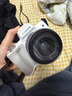 佳能（Canon）EOS M5 M6 M50 Mark II二代 二手微單相機(jī) 4K美顏高清數(shù)碼相機(jī) 99新M50二代 白色 EF-M15-45mm IS STM 套餐一【32g內(nèi)存卡+相機(jī)包+UV鏡 曬單實(shí)拍圖