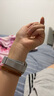 碼仕適用蘋(píng)果手表表帶apple iwatchS10/9/8/7/6/SE金屬小蠻腰磁吸扣夏天女款腕帶銀色38/40/41mm 曬單實(shí)拍圖