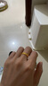 唐慶腰纏萬貫黃金戒指女士花絲金戒指閉口銅錢足金999寬面禮物送女友 面寬5.4mm 16#號(hào) 金重3.37g 曬單實(shí)拍圖