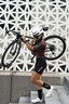 RUDY PROJECT自行車(chē)頭盔環(huán)法巴林車(chē)隊(duì)同系列男女騎行裝備公路盔破風(fēng)盔NYTRON 啞光白 L（適合頭圍59-61cm） 曬單實(shí)拍圖
