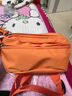 美杜胸包男女同款休閑包包潮斜挎包夏天運動(dòng)胸包小眾百搭ins腰包七夕 胸包【桔紅】 曬單實(shí)拍圖