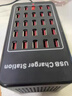 優(yōu)選usb插頭多口多孔快充手機充電器30口充電樁工作室宿舍排插座快充頭充電器線大功率萬能智能充電器 USB充電器 40口 黑色 曬單實拍圖