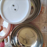卡汐沐飯盒上班族304不銹鋼學(xué)生微波爐加熱保溫便攜分格便當(dāng)盒多層餐盒 鍍銀手柄飯盒【奶白】 1層 700ml 曬單實(shí)拍圖