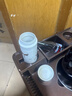 乾唐軒活瓷杯【送人禮物】蜻投意合水杯茶杯陶瓷杯子送禮隨手杯手工定制 牙白+手工彩釉+手工描金330ml 曬單實拍圖