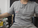 HUGO雨果【七夕節禮物】【打底T恤三件套】男士春夏棉質(zhì)徽標短袖T恤 307-深綠色 L 曬單實(shí)拍圖