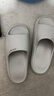 AOKANG踩屎感拖鞋男士夏季室內(nèi)家居家用浴室洗澡防滑厚底eva防臭涼拖鞋 曬單實拍圖