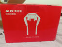 奧克斯（AUX）頸椎按摩器肩頸按摩器斜方肌按摩披肩小腿腰部頸部按摩儀頸椎送父母老人男女朋友情人節禮物 【旗艦款】深藍/無(wú)線(xiàn)使用+紅光熱敷+機械手按摩 曬單實(shí)拍圖