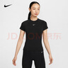 耐克（NIKE）Pro Dri-FIT 女子速干緊身短袖訓(xùn)練上衣 FV7843-010 L 曬單實(shí)拍圖