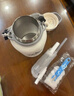 恩爾美（nRMEi）保溫保冷杯超大容量兩用316L不銹鋼噸桶噸戶外2000ml冰霸大肚水壺 白色2000ml【抗菌316/冷熱雙保】 曬單實拍圖