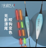 民間藝人咬鉤變色夜光漂柔光水下無(wú)影夜釣電子漂鯽魚(yú)野釣醒目發(fā)光浮漂 曬單實(shí)拍圖