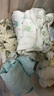 babylove【清倉(cāng)】嬰兒連體衣男女寶寶夏季薄款衣服哈衣爬爬服系帶外出服 枝頭自在 90cm 曬單實(shí)拍圖