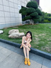 CAMILA KSENIA德訓(xùn)鞋女2025新款夏季休閑百搭運動鞋真皮復(fù)古阿甘鞋內(nèi)增高德訓(xùn)鞋 黃色 38 曬單實拍圖