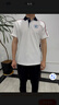 妙歌夏季冰爽抗菌polo衫定制工作服短袖文化衫t恤社團(tuán)活動聚會團(tuán)體服 WY-T05【月牙白】 L 曬單實(shí)拍圖