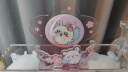 名創優品（MINISO）chiikawa系列櫻花季光柵吧唧亞克力立牌玩具擺件金屬冰箱貼禮物 光柵吧唧亞克力立牌Momonga 曬單實拍圖