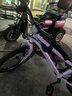 Montresor萌獸兒童自行車6-10-12歲鋁合金超輕便青少年學(xué)生單車20寸霞光紫 曬單實(shí)拍圖