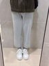 回力網(wǎng)面小白鞋男鞋2025夏季新款透氣休閑鞋飛行員一號(hào)厚底板鞋子 白深藍(lán)(網(wǎng)面) 39 曬單實(shí)拍圖
