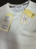 THOM BROWNE[TB]湯姆布朗[典彩系列]男士四條紋圓領(lǐng)短袖T恤 白色 M (2) 曬單實(shí)拍圖