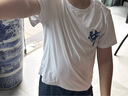 真維斯男童短袖t恤2025年新款夏裝兒童速干衣服半袖跑步服男孩夏季上衣 曬單實(shí)拍圖