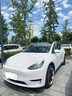 適用特斯拉modely/model3車(chē)標(biāo)貼輪轂蓋整全套車(chē)身外觀改裝色配件 25款煥新Y19寸櫻花粉小邊套餐4.0 曬單實(shí)拍圖