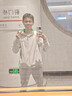 李寧（LI-NING）運(yùn)動(dòng)褲衛(wèi)褲男長褲春秋季新品直筒棉質(zhì)寬松平口休閑大碼休閑跑步女 淺灰色(平口直筒褲+棉質(zhì)親膚) L 曬單實(shí)拍圖