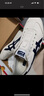 Onitsuka Tiger鬼塚虎懶人鞋 夏季一腳蹬男女款休閑鞋 TOKUTEN SLIP-ON 米色/藍色 38 曬單實(shí)拍圖