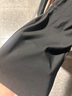 紅豆冰絲休閑褲2025新款夏季男直筒速干百搭涼感休閑冰絲褲運動(dòng)長(cháng)褲子 黑色 3XL 曬單實(shí)拍圖